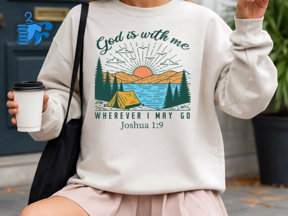 Christian Camping SVG for T-Shirt Designs