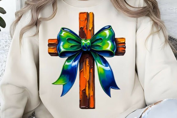 Christian Cross Sublimation PNG for T-Shirt Designs