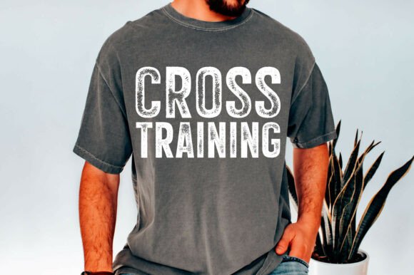 Cross Training PNG: Christian Men PNG & T-Shirt Designs
