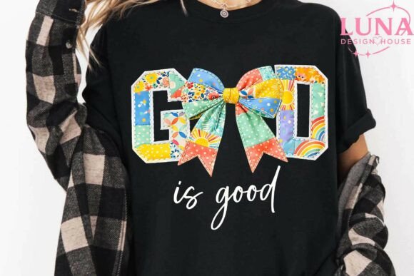 God is Good Christian Shirt PNG — T-Shirt Designs