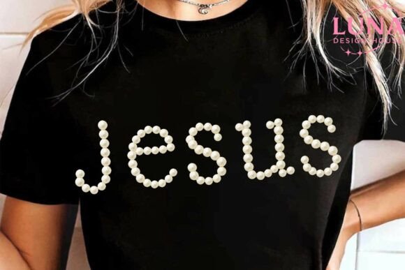 Jesus PNG Girly Coquette Christian Shirt