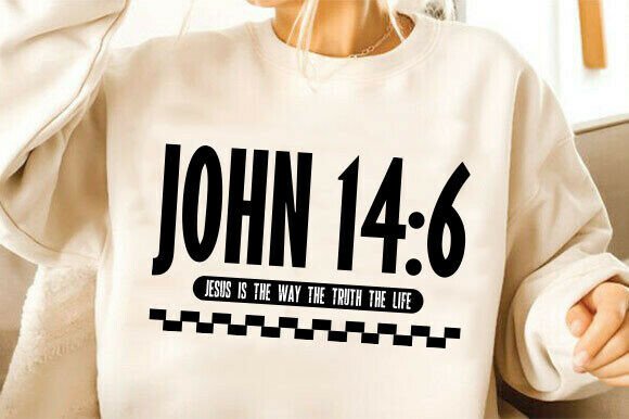 John 14:6 SVG – Christian T-Shirt Designs