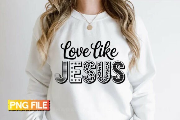 Love Like Jesus SVG & Faith Christian PNG Freebies